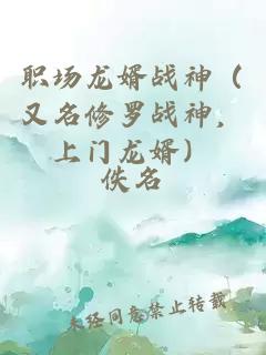 职场龙婿战神（又名修罗战神，上门龙婿）